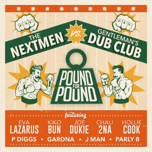 The Nextmen vs Gentleman's Dub Pound for Pound (CD) Album