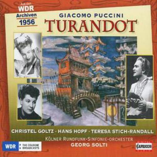 Giacomo Puccini Turandot (Solti, Goltz, Hopf, Wdr Orchestra) (CD) Album