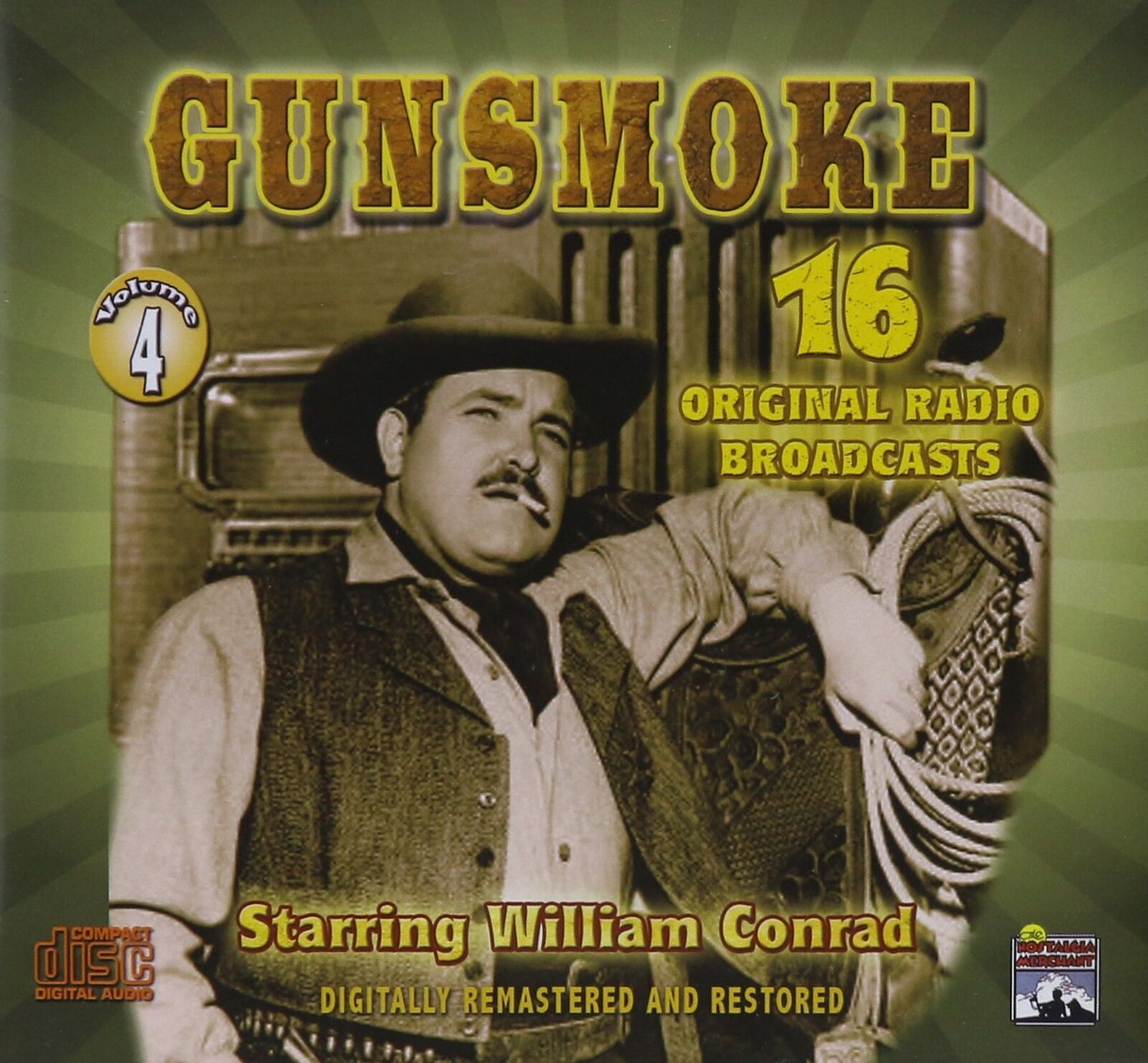 William Conrad, Parley Baer, Howard McNear Gunsmoke Vol. 4 (CD)