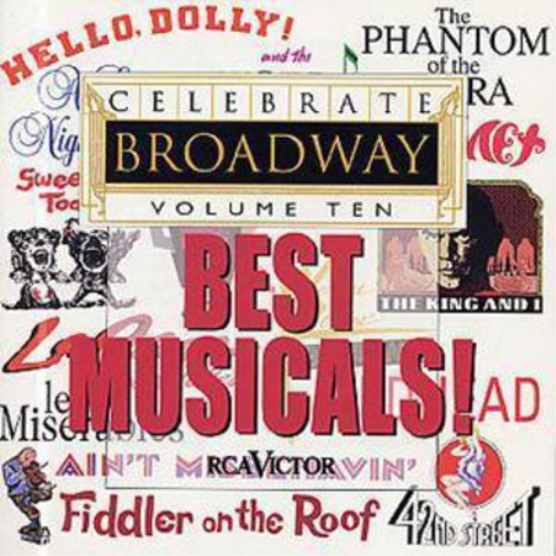 Unknown Celebrate Broadway Vol 10: BEST MUSICALS! (CD) Album