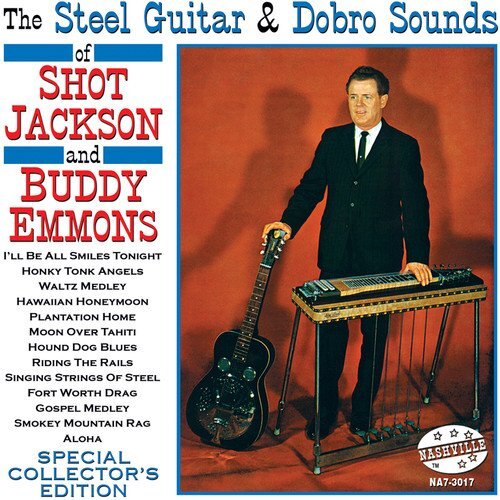 JACKSON,SHOT & BUDDY EMMONS Steel Guitar and Dobro Sounds (CD)