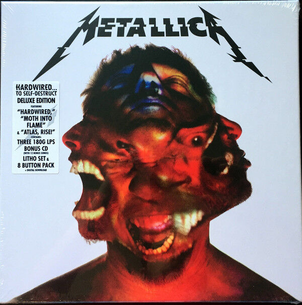 METALLICA - Hardwired...To Self-Destruct - 3LP COLORATI+CD NUOVO SIGILLATO LTD