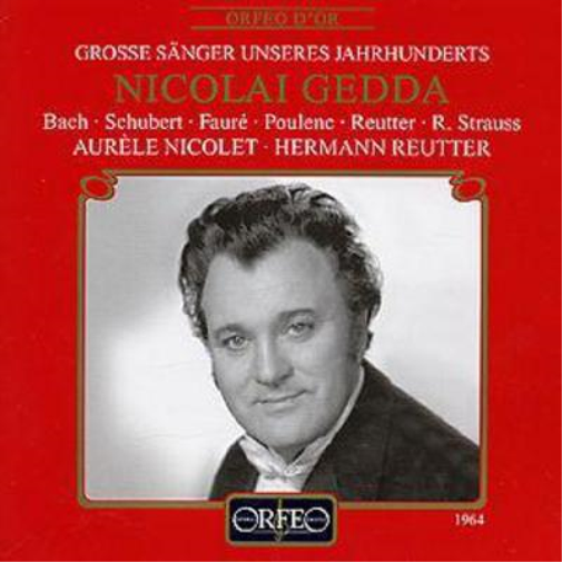 Hermann Reutter Great Singers Of Our Century - Nicolai Gedda (CD) Album