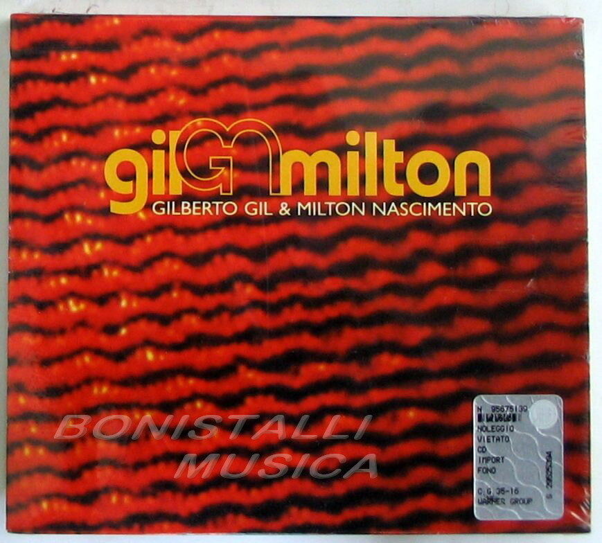 GILBERTO GIL & MILTON NASCIMENTO - GIL & MILTON - CD Sigillato