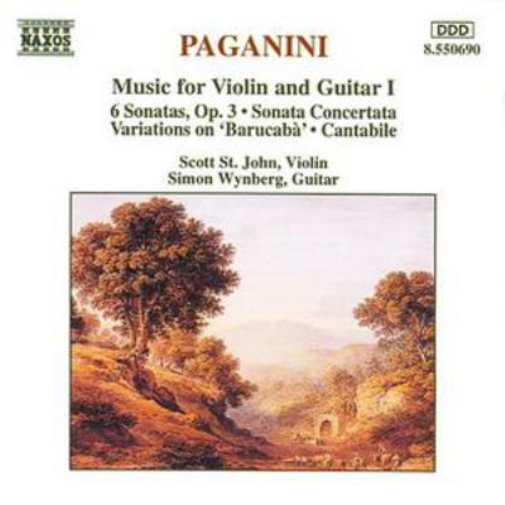 Scott St. John Music for Violin and Guitar 1 (St. John, Wynberg) (CD) Album