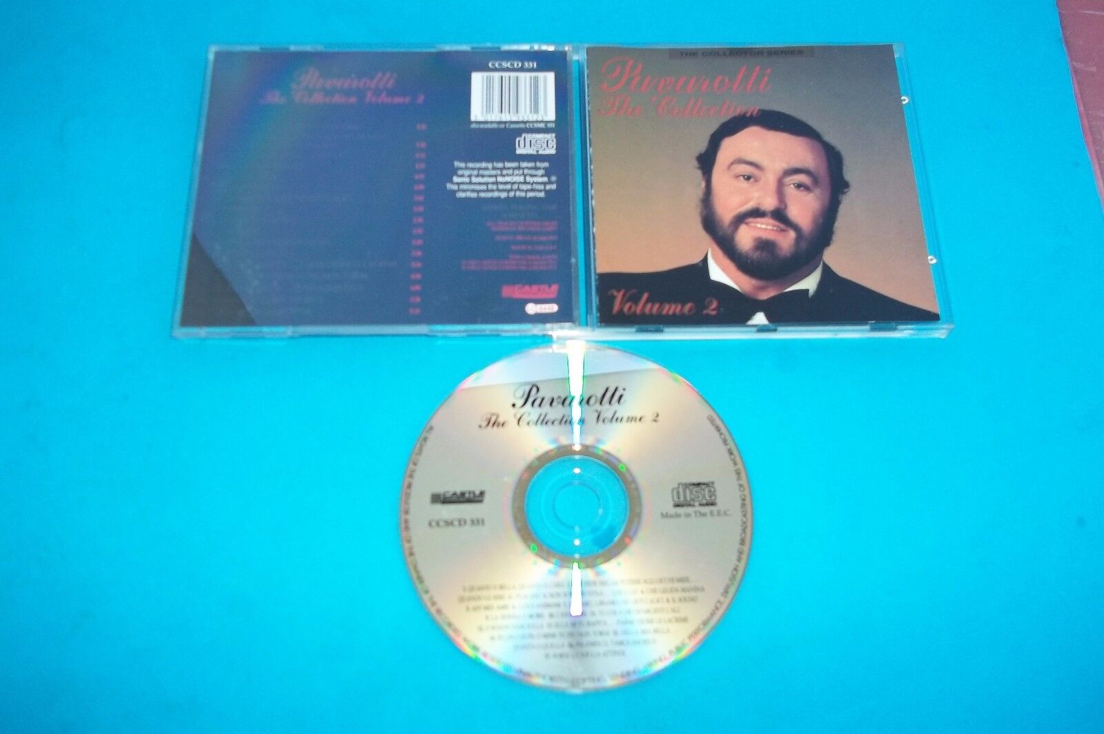 PAVAROTTI " THE COLLECTION VOLUME 2 " CD CASTLE COMMUNICATIONS NUOVO R A R O