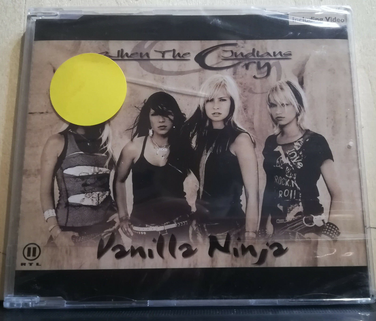 VANILLA NINJA - WHEN THE INDIANS CRY CD SINGOLO SLIM CASE SIGILLATO 2004