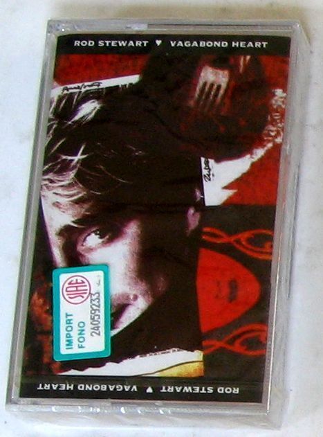 ROD STEWART - VAGABOND HEART - Musicassetta Cassette Tape MC K7 Sealed