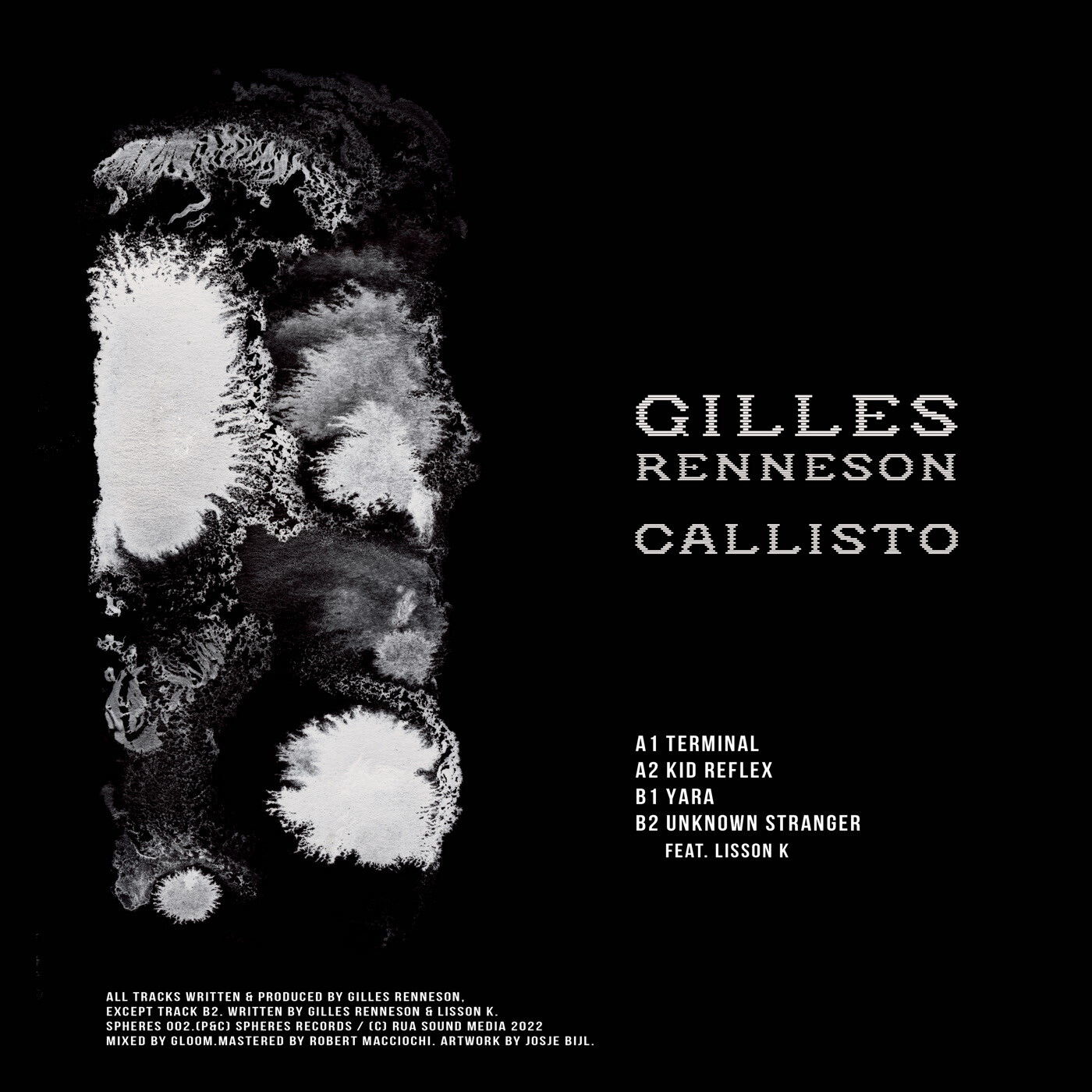 Gilles Renneson Callisto (Vinyl LP) 12" EP