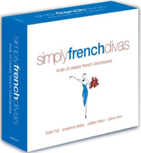 Various Artists French Divas (CD) Box Set