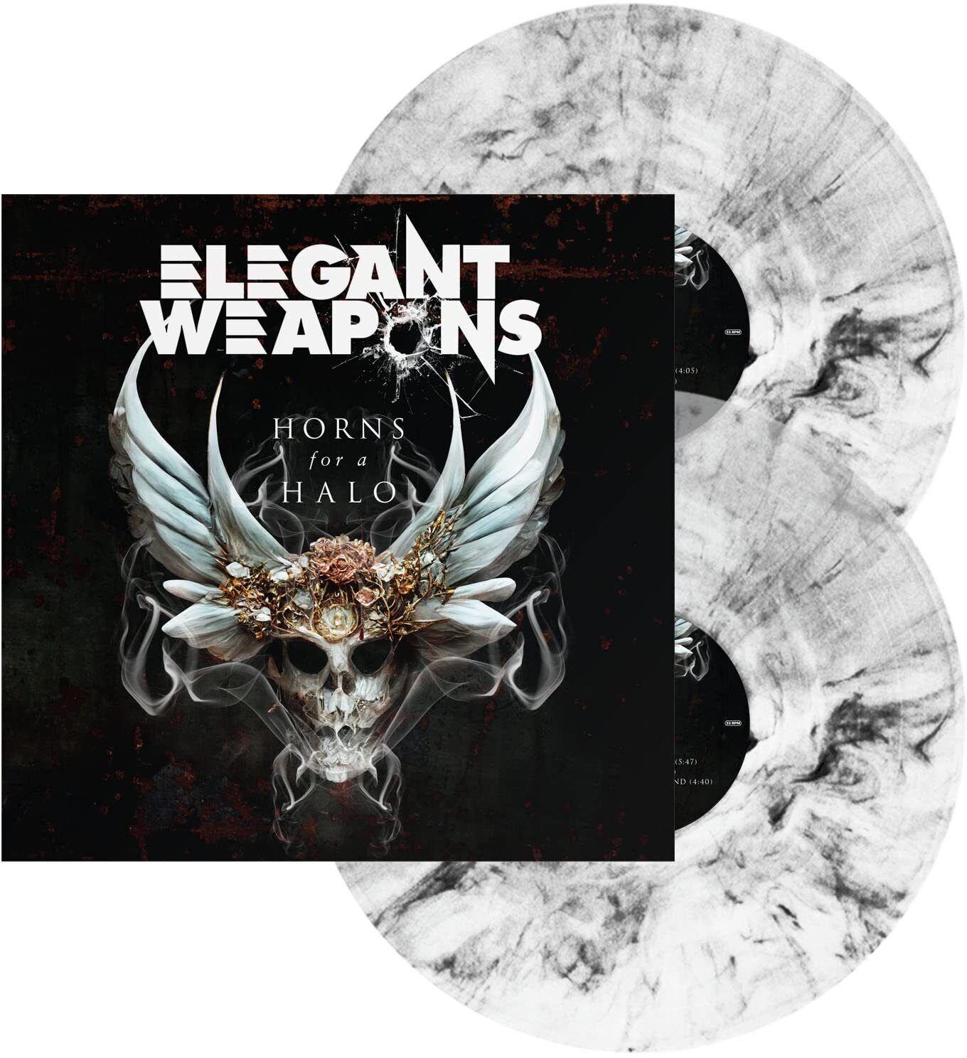 Elegant Weapons Horns for a Halo - Black Marble (Vinyl LP)