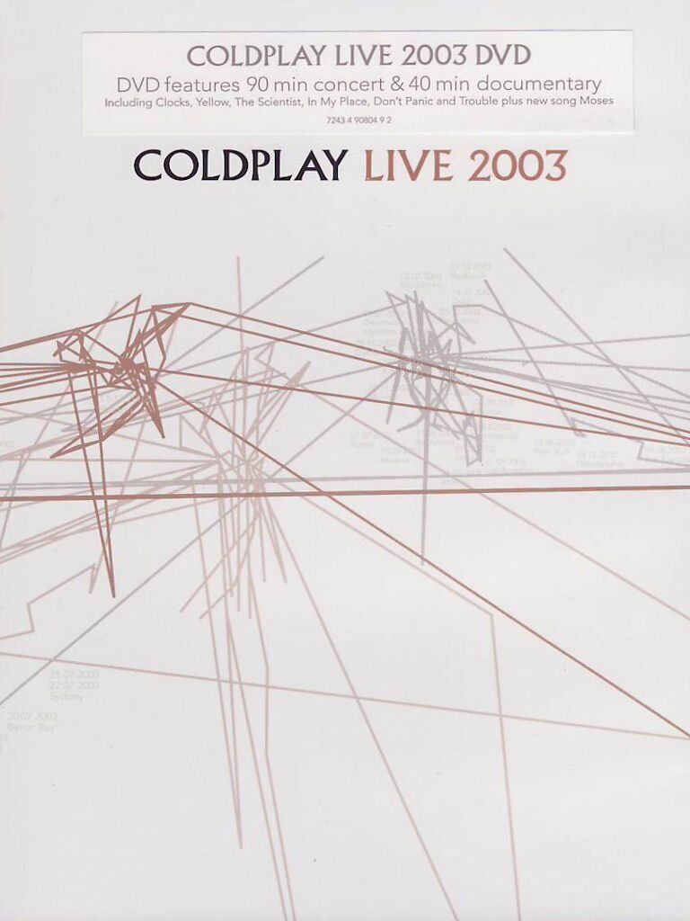 Music Dvd Coldplay - Live 2003 [ITA SUB]