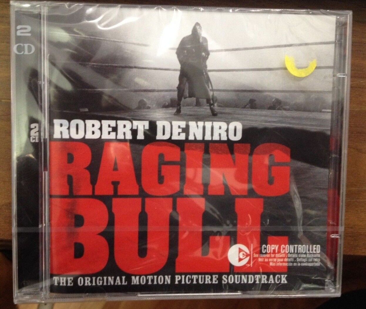 OST-RACING BULL-ROBBIE ROBERTSON-MOTION*2 CD BRAND NEW SEALED SIGILLATO