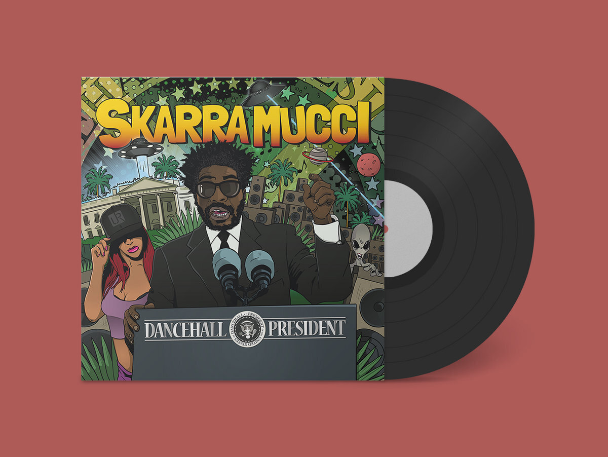 Skarra Mucci Dancehall President (Vinyl LP) 12" Album