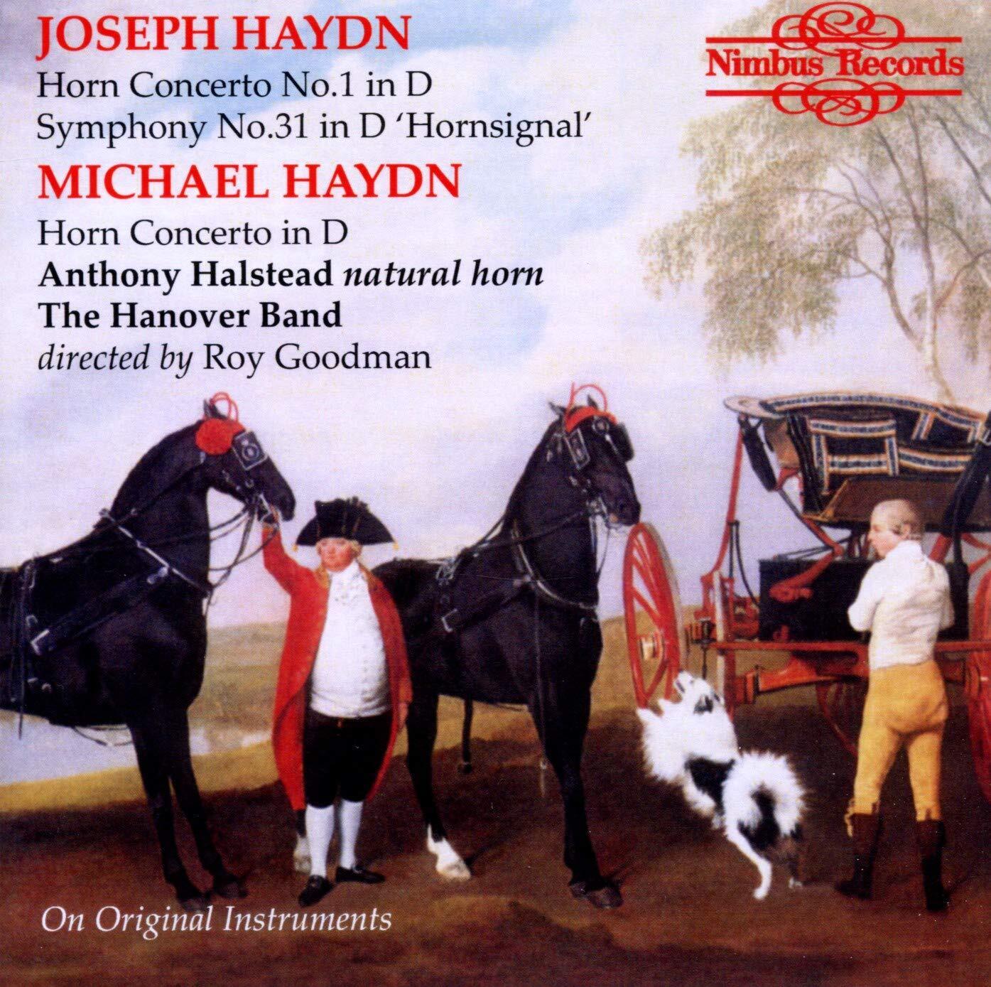 Halstead/Hanover Band Horn Concertos in D (The Hanover Band, Halstead) (CD)
