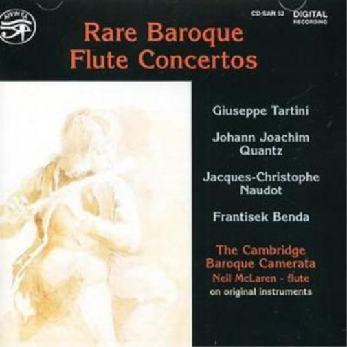 The Cambridge Baroque Camerata Rare Baroque Flute Concertos (CD) Album