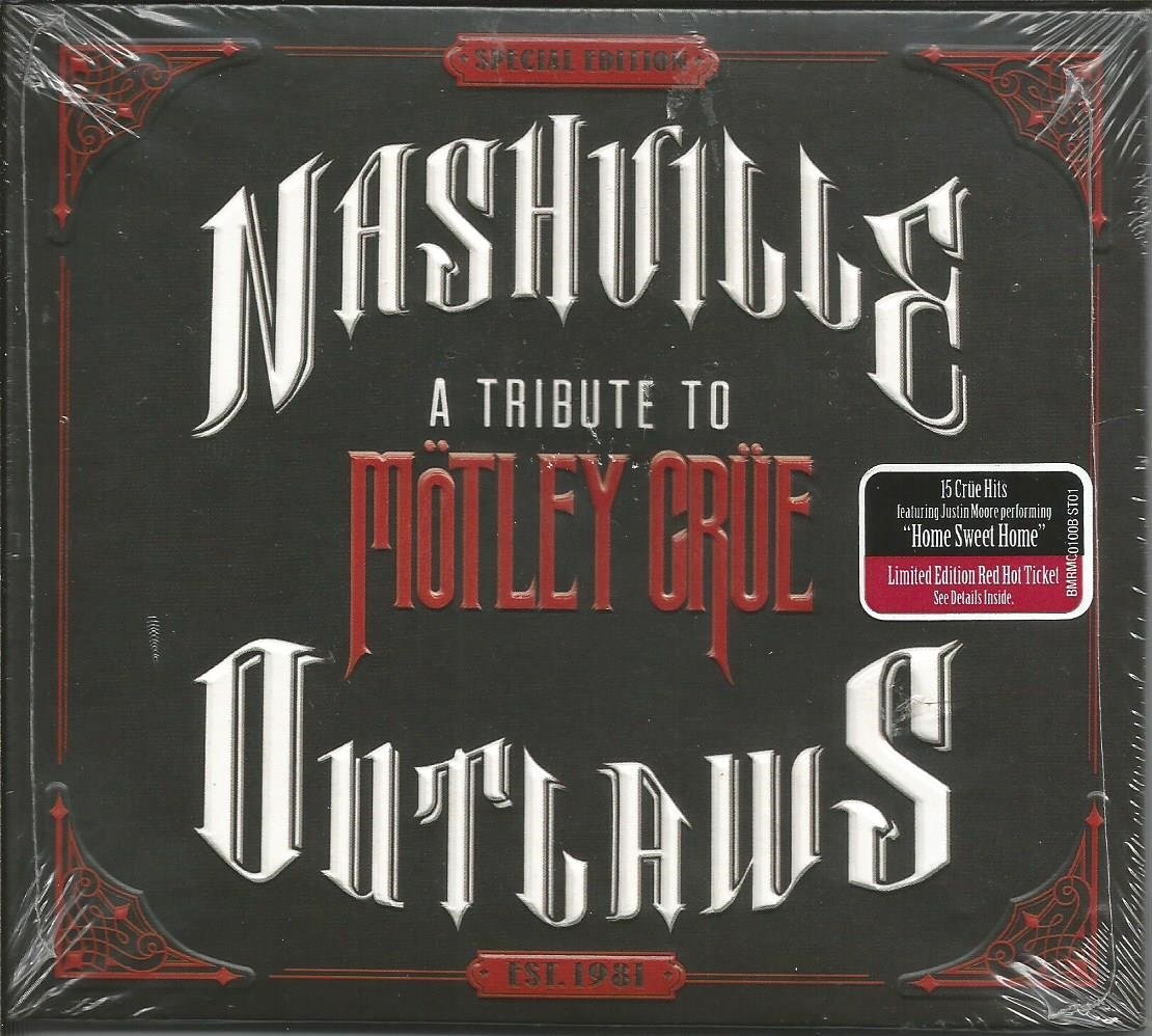 NASHVILLE A Tribute To Mötley Crue Outlaws Digipak CD+Free Digital Copy 201 (CD)