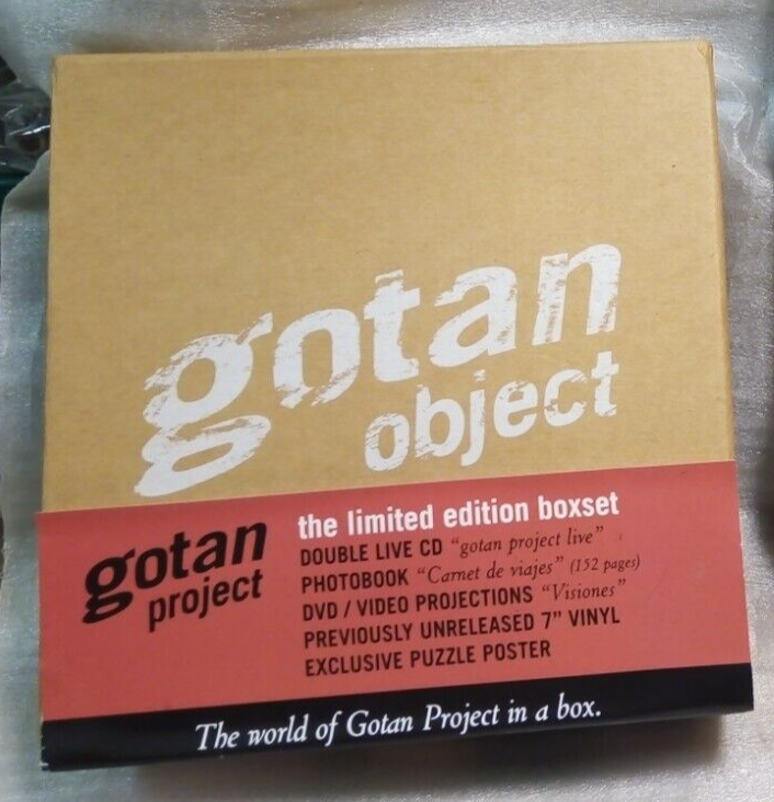 Gotan Project – Gotan Object - Boxset 2 CD + DVD + 7" - Mint