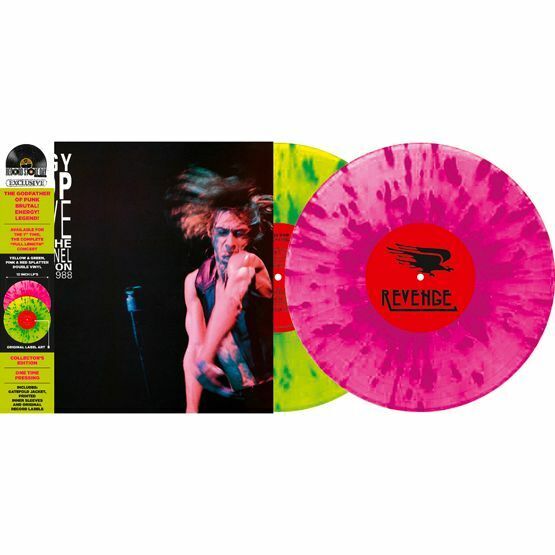 Pop Iggy Live At The Channel Boston 2 Vinili Lp Colorati Rsd 2021