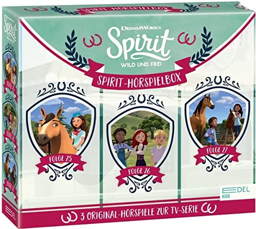 Spirit Spirit: wild und frei - Die Hörspiel-Box mit den Folgen 25 - 27 - Di (CD)