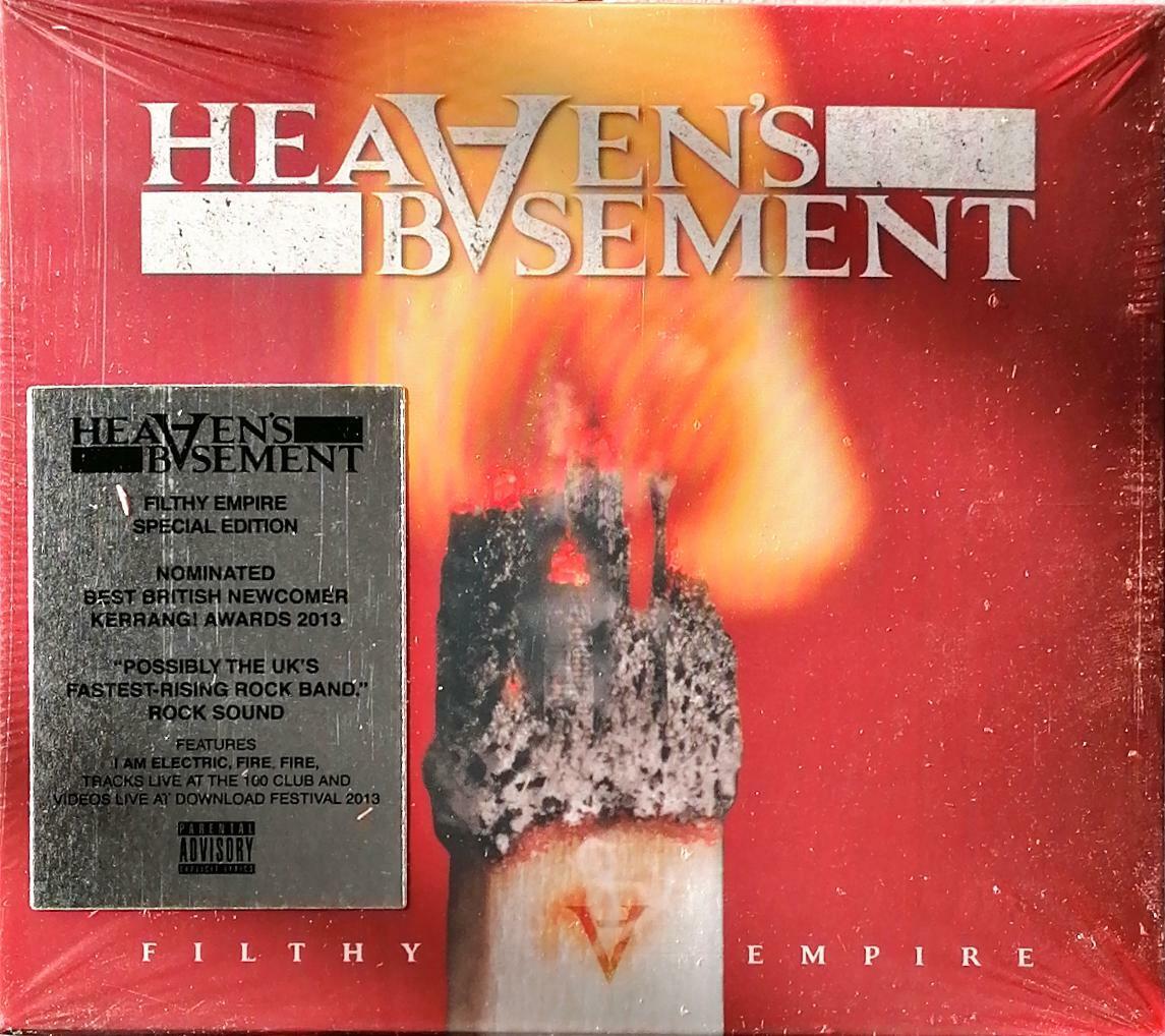 Heaven's Basement  Filthy Empire Cd + Dvd Sealed Special Edition