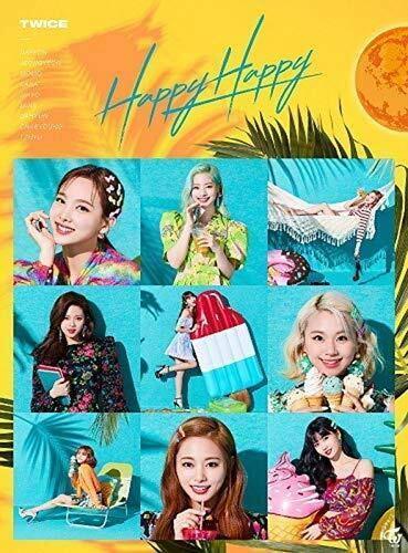 Twice Happy Primo Edizione Limitata Tipo B CD DVD Scheda WPZL-31617 Nuovo
