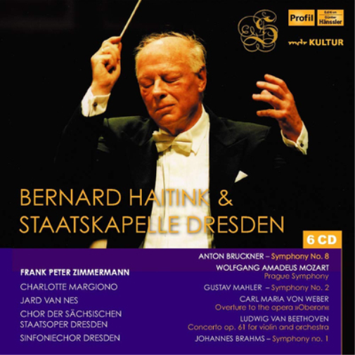 Anton Bruckner Bernard Haitink & Staatskapelle Dresden: Live (CD) Box Set