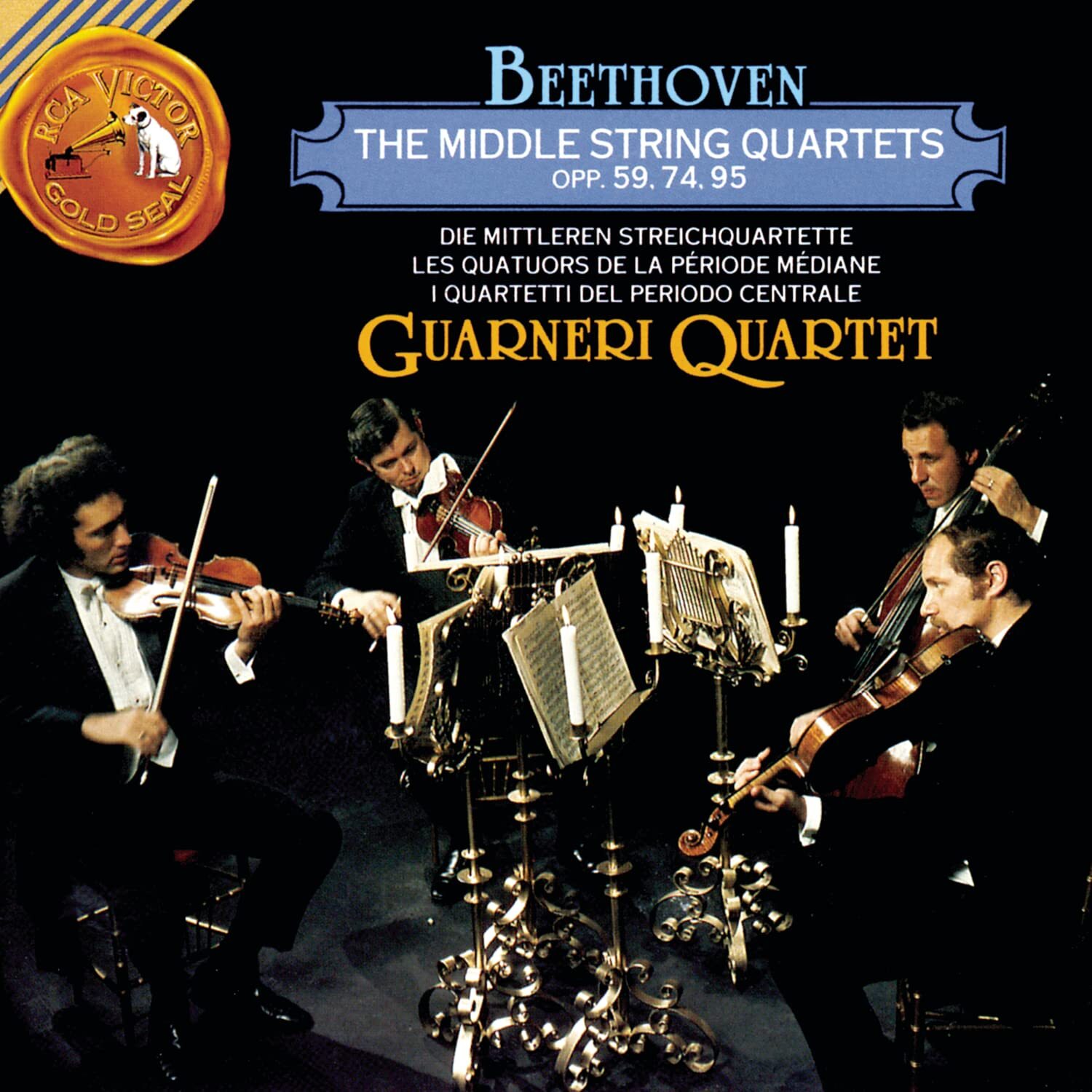 Guarneri Quartet Beethoven: The Middle String Quartets (CD)