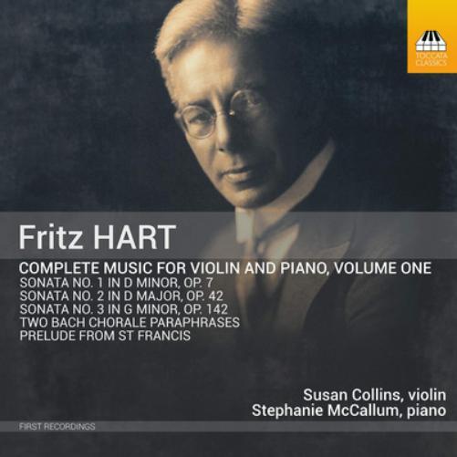 Fritz Hart Fritz Hart: Complete Music for Violin and Piano - Volume 1 (CD) Album
