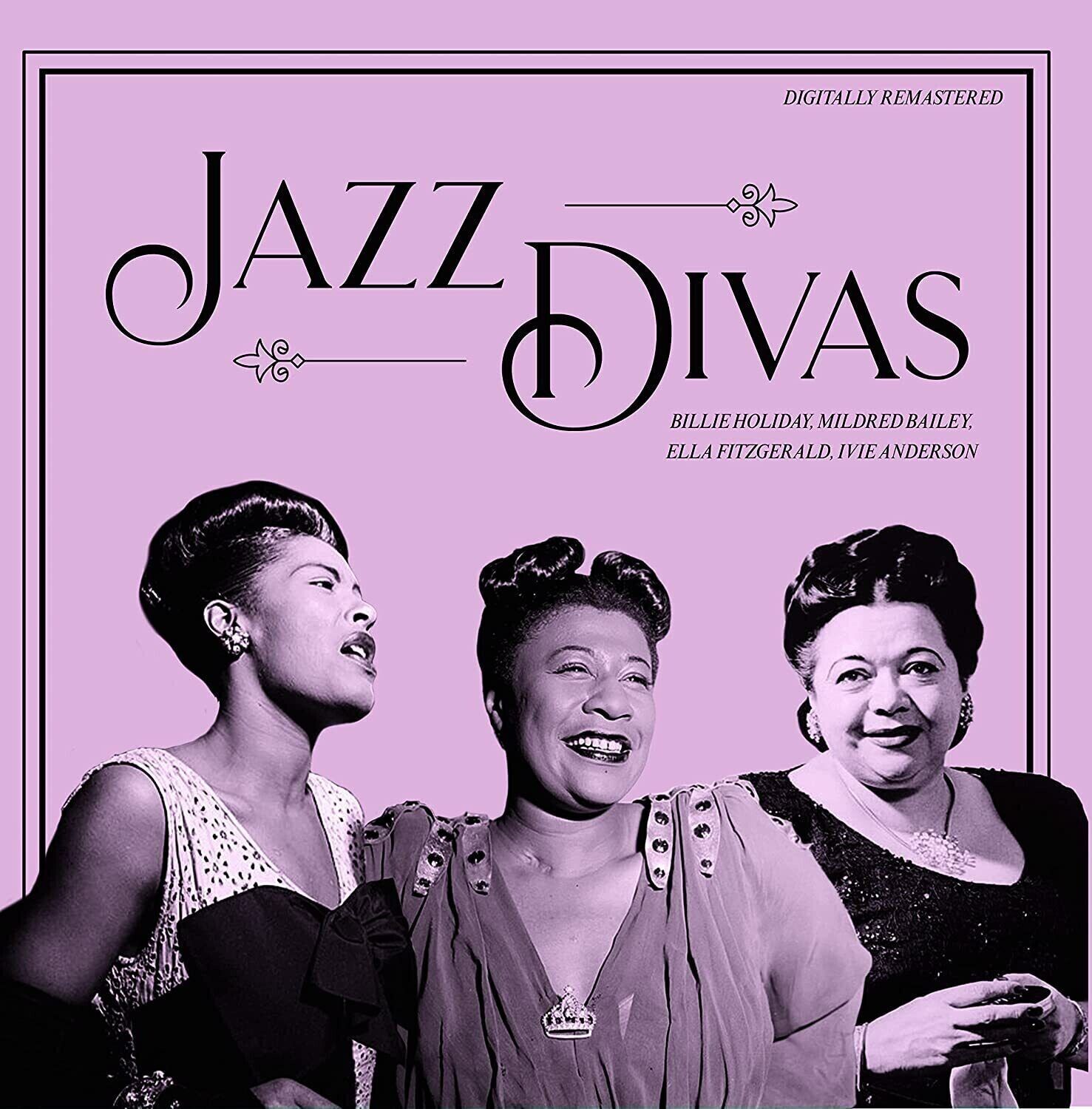 JAZZ DIVAS – Billie Holiday, Mildred Bailey, Ella Fitzgerald, Ivie Anderson  LP