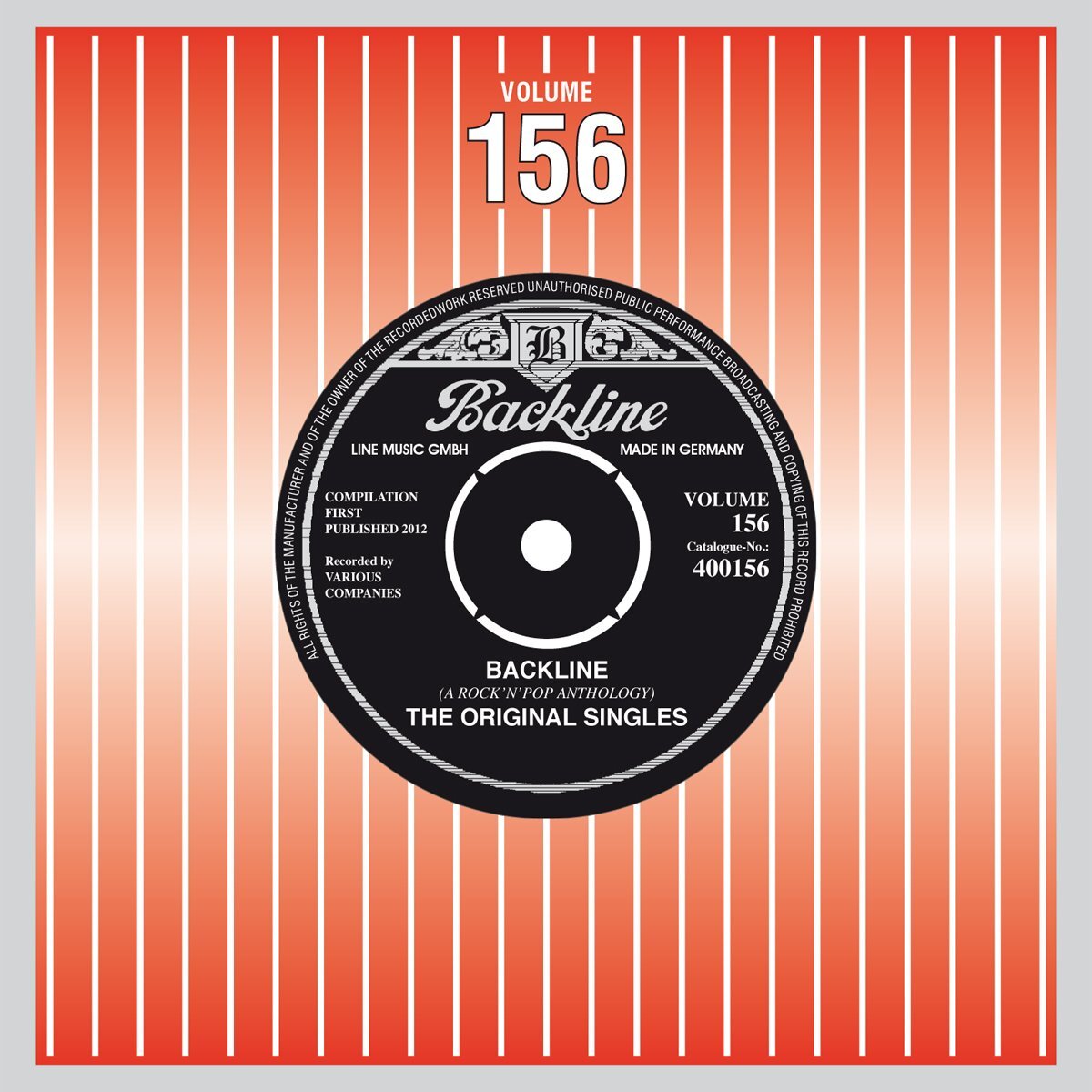 Various Backline Vol.156 (CD)
