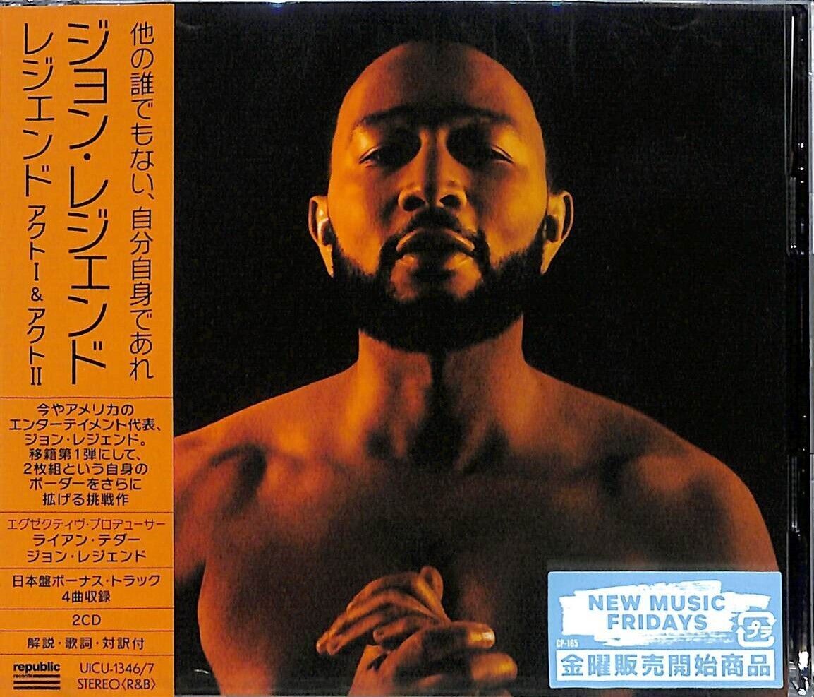 JOHN LEGEND LEGEND ACT I & II CON BONUS TRACKS GIAPPONE 2 CD SET
