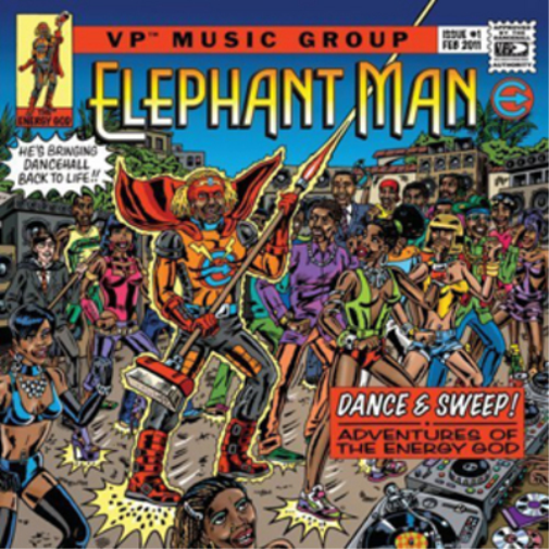 Elephant Man Dance & Sweep...adventures of the Energy God (CD) Album