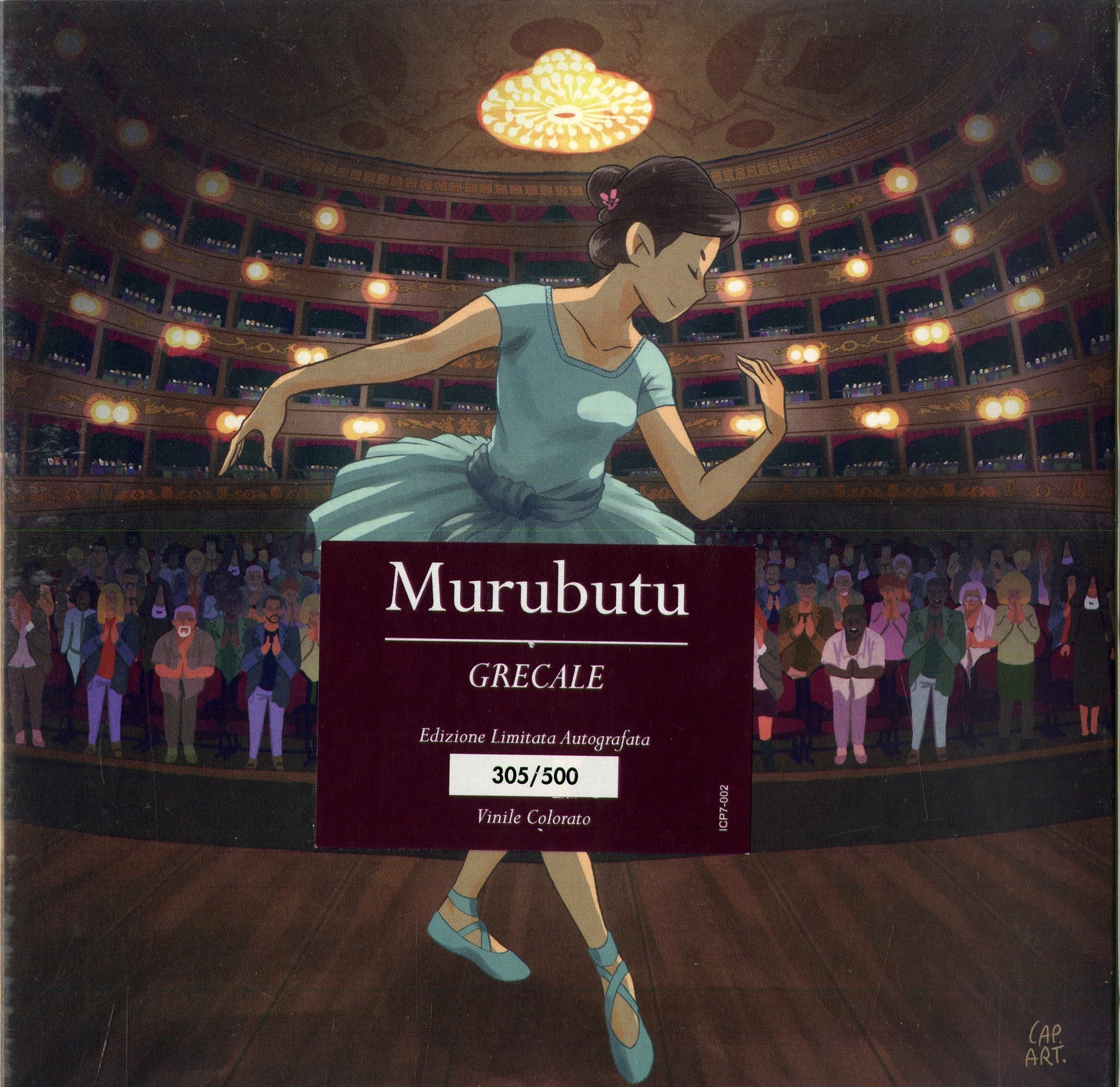 Murubutu - Grecale (7'' Vinyl Coloured Autografato) - Vinile