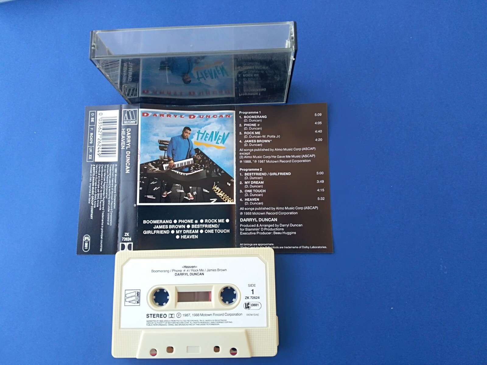 DARRYL DUNCAN " HEAVEN " MC K7 NUOVA NON SIGILLATA