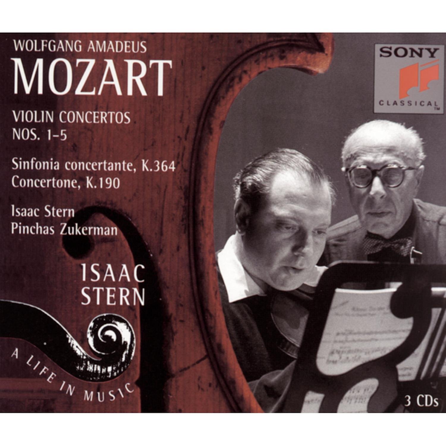 Isaac Stern Mozart: Violin Concertos No. 1 - 5, Sinfonia Concertante, Conce (CD)