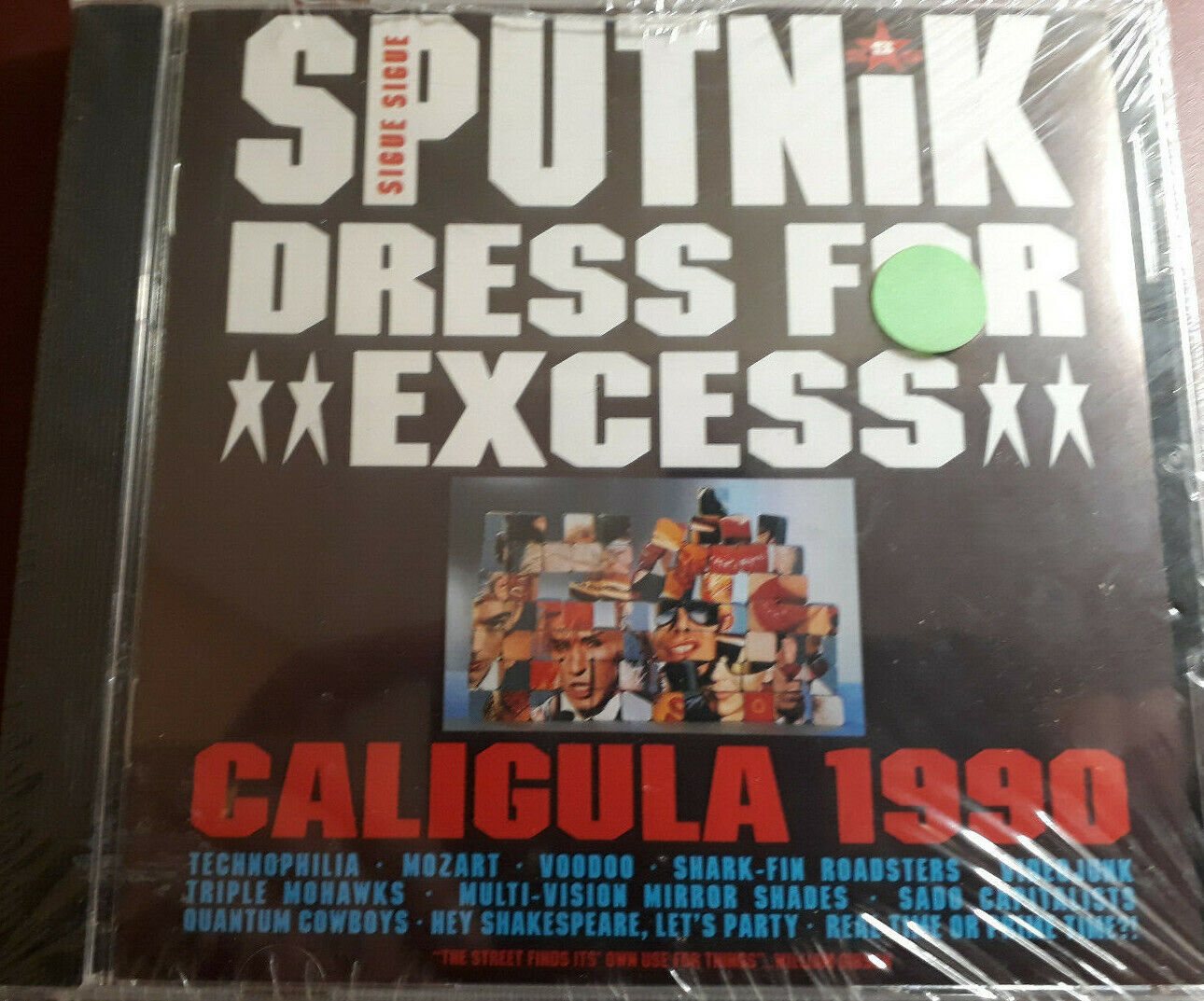 SIGUE SIGUE SPUTNIK-DRESS FOR EXCESS* CD BRAND NEW SEALED NUOVO SIGILLATO RARE