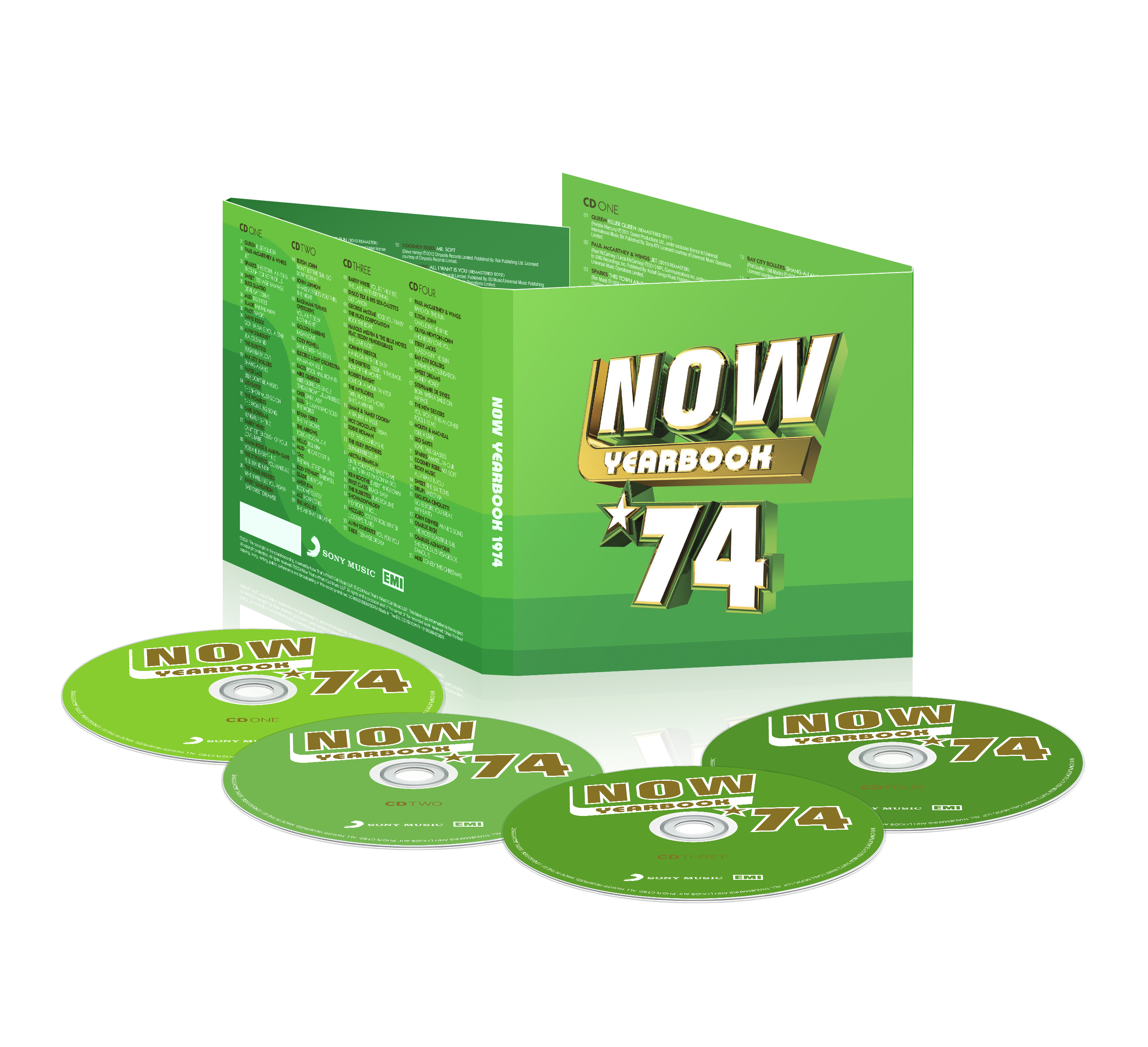 Various Artists NOW Yearbook 1974 (CD) Album