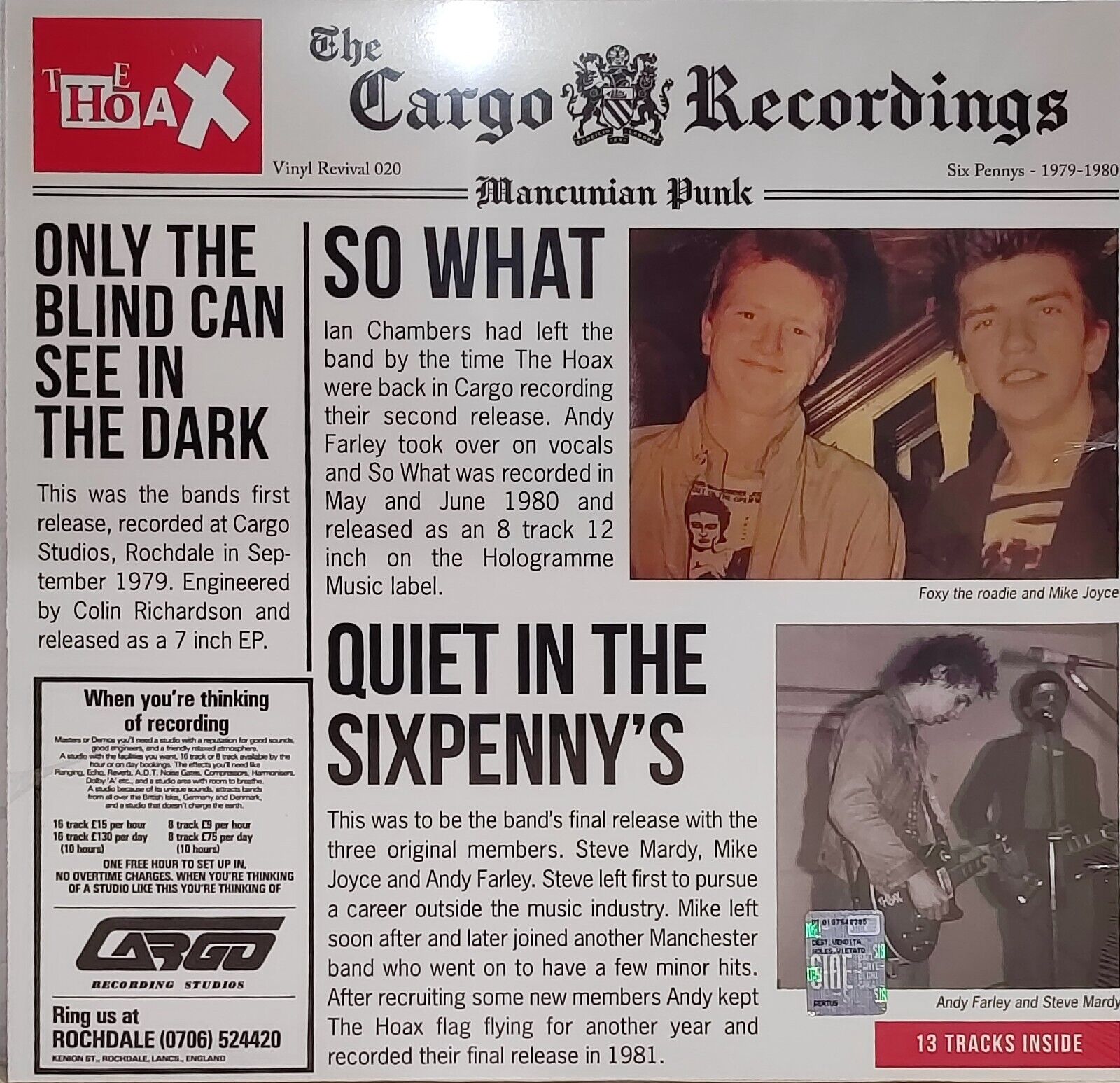 HOAX - SO WHAT, CARGO - RSD 2023 - LP