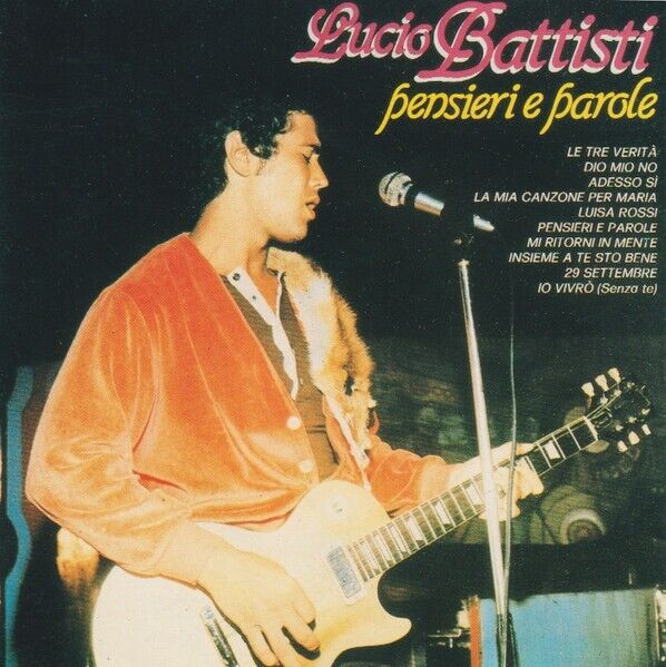 Lucio Battisti – Pensieri E Parole - CD,CDOR 8040,SEALED,SIGILLATO,ITALY