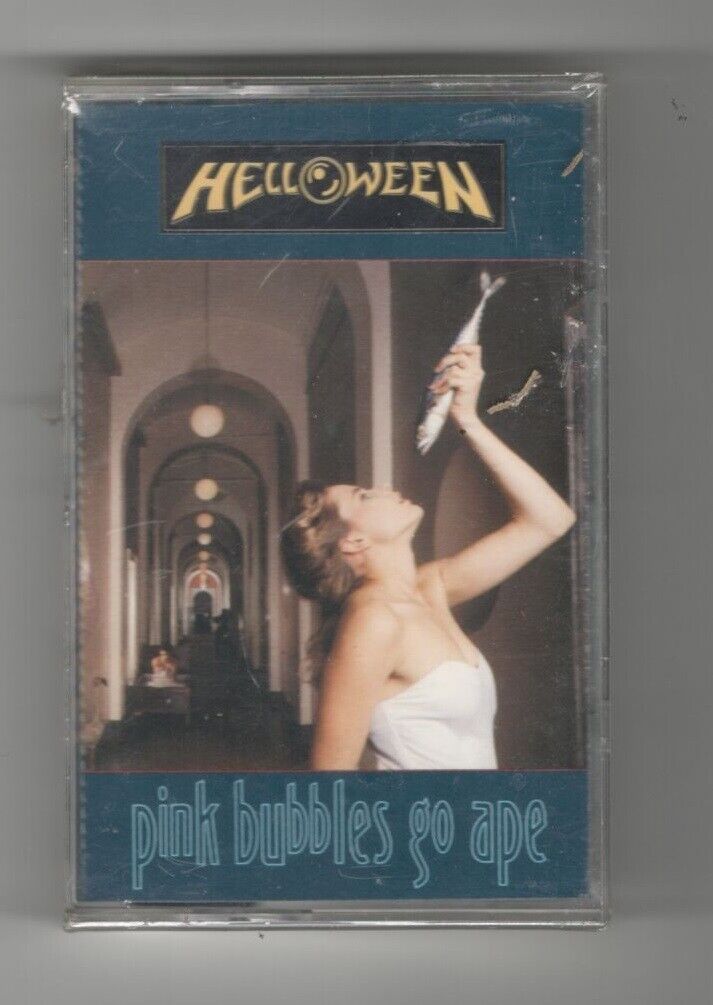 HELLOWEEN -PINK BUBBLES GO APE MUSICASSETTA MC NUOVA SIGILLATA