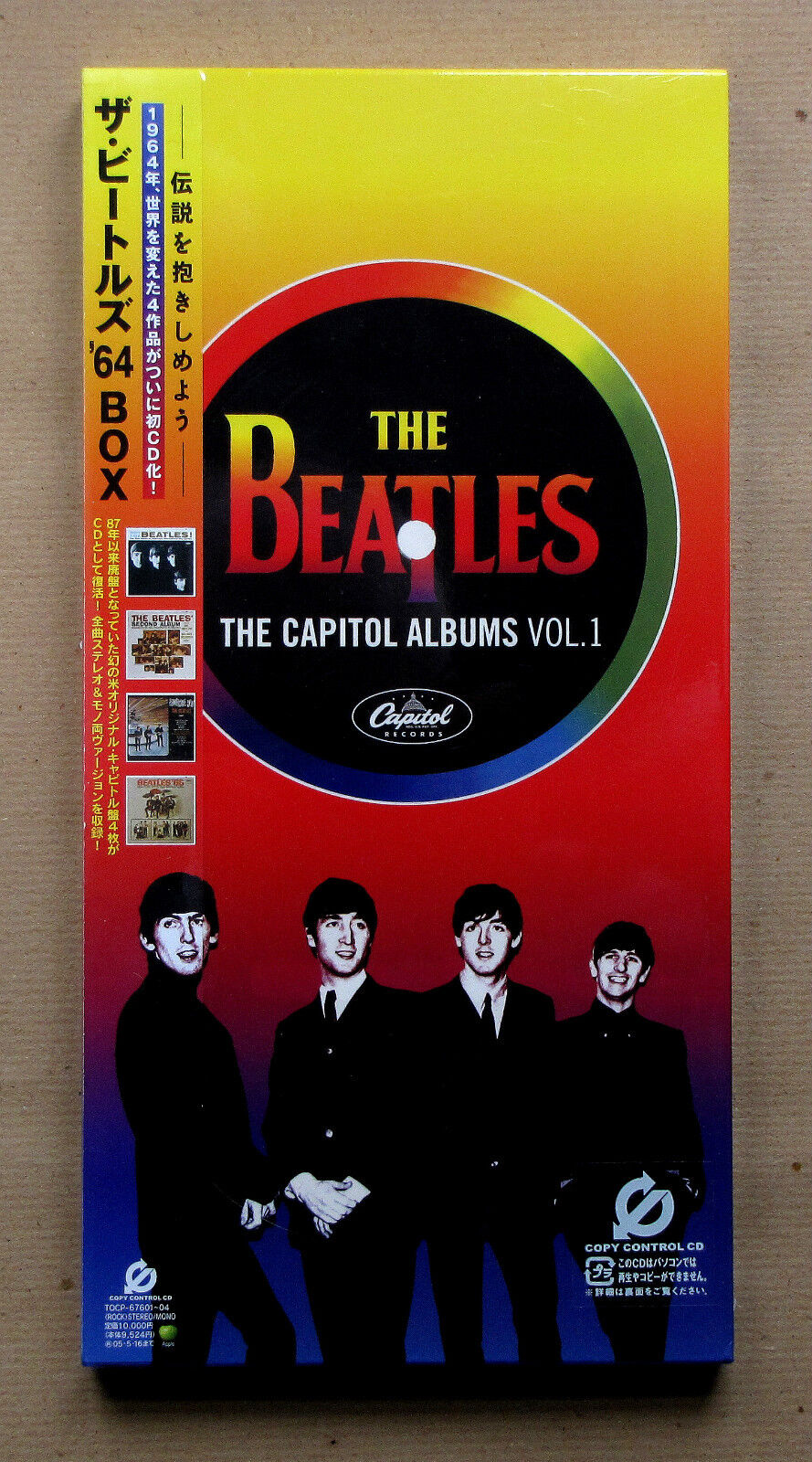 The Beatles , The Capitol Albums Vol. 1 ( Long-Box , Set 4 CD_Japan )