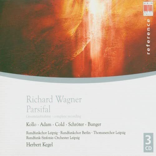 Richard Wagner Parsifal (Kegel, Leipzig Rso) (CD) Album