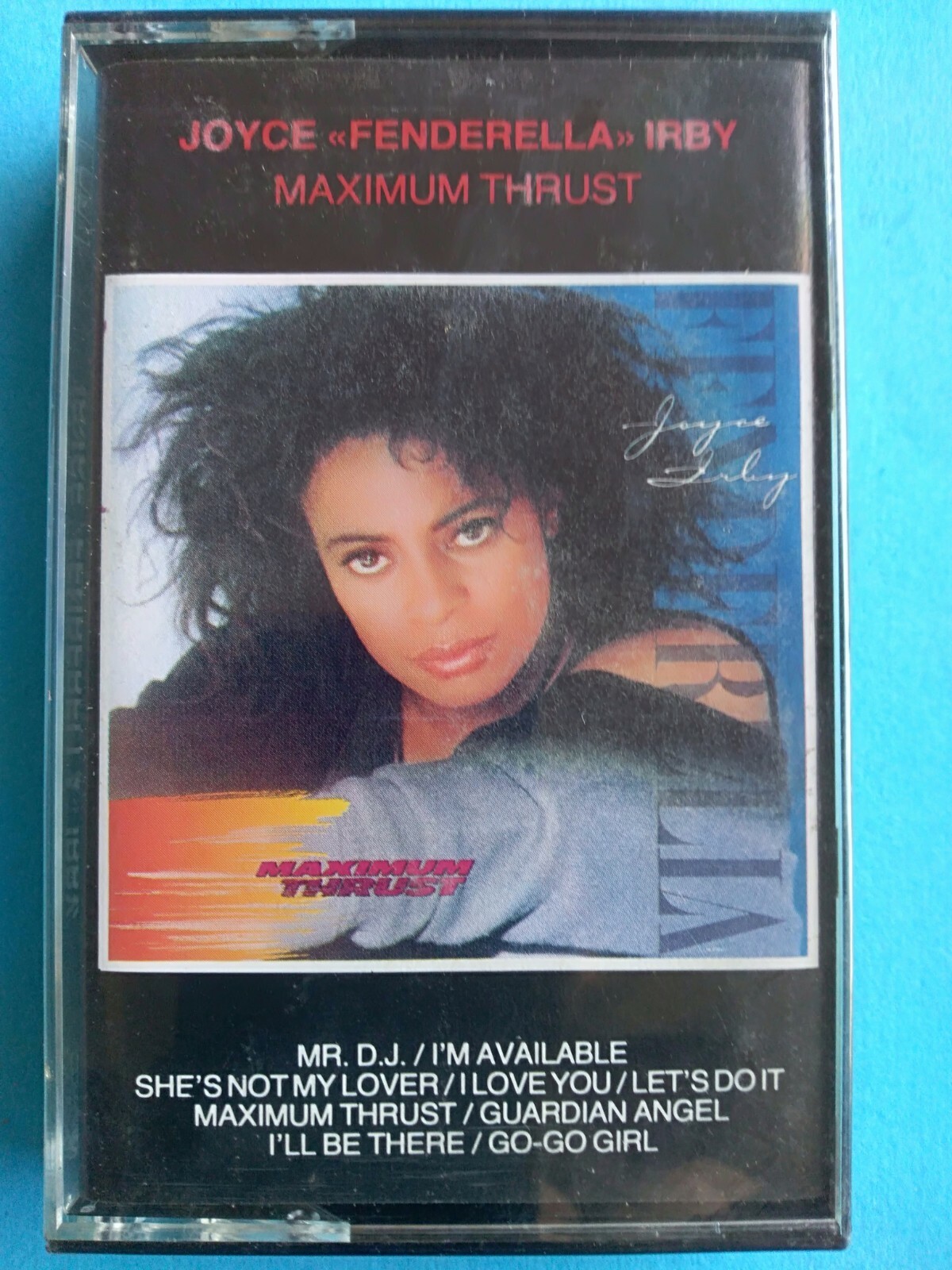 JOYCE "FENDERELLA" IRBY "MAXIMUM THRUST" MC 1989 MOTOWN ZK 72662 ITALY SEALED