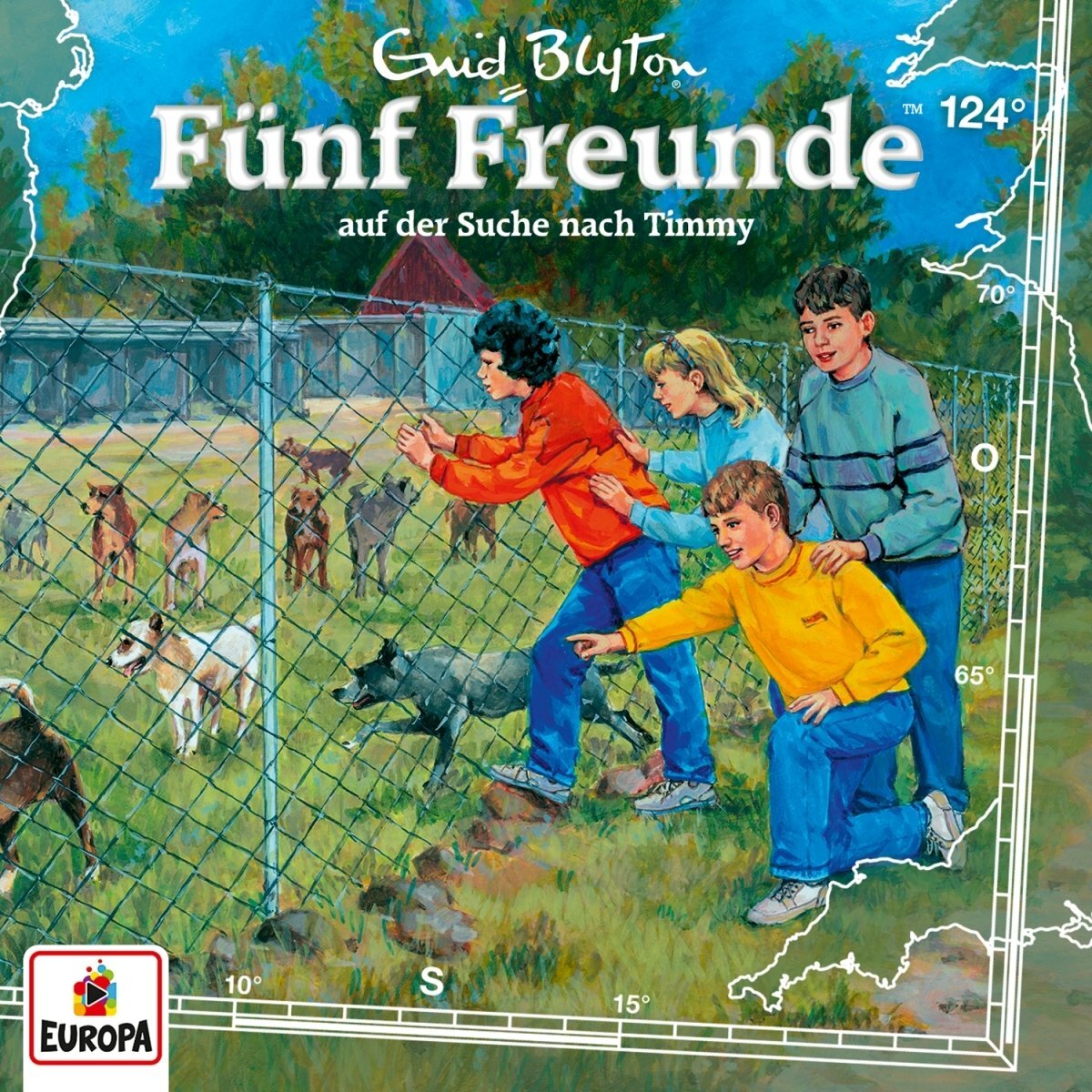 Fünf Freunde 124/auf der Suche Nach Timmy (CD)