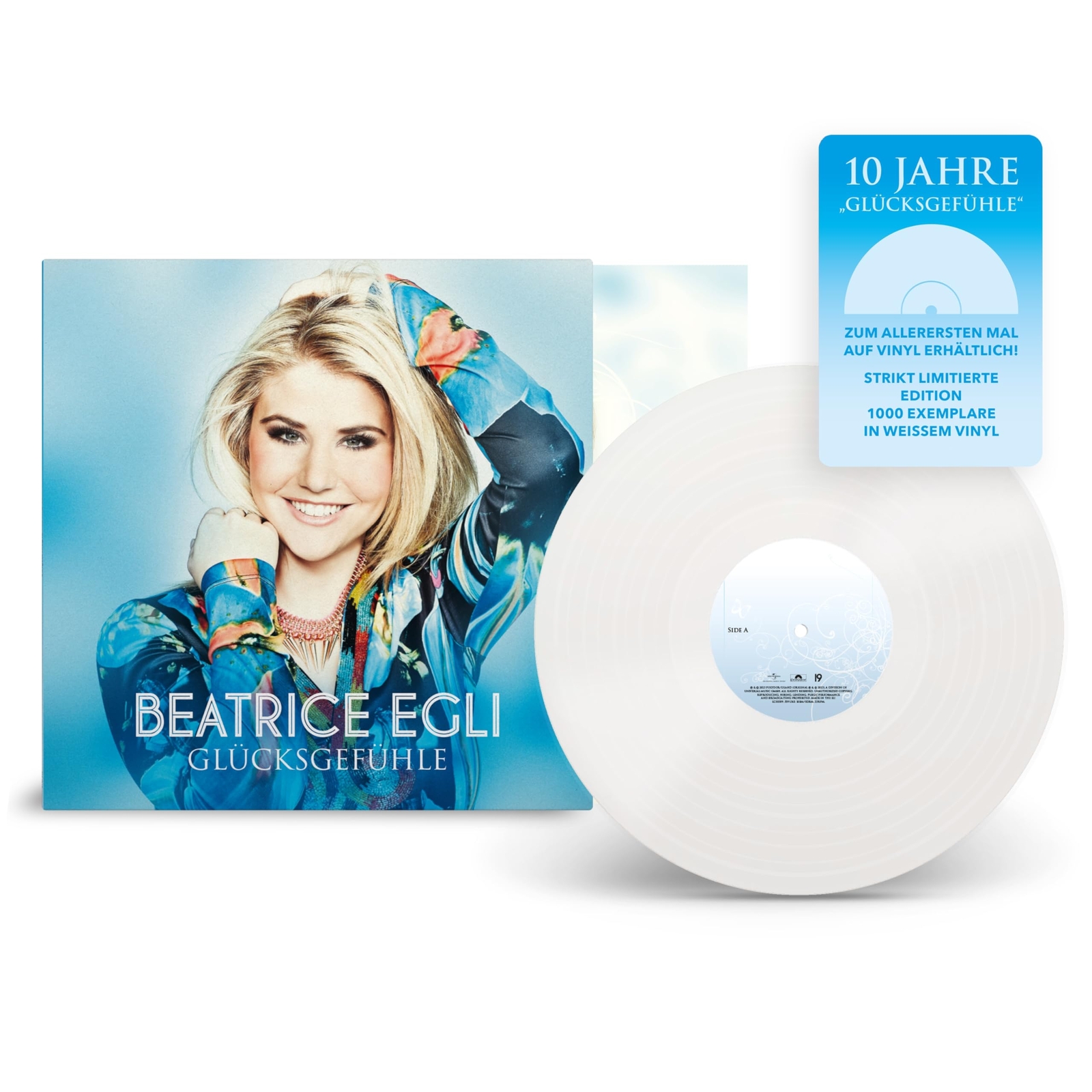 Beatrice Egli Glücksgefühle (10th Anniversary Weiss) (Vinyl LP)