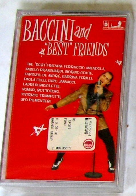 FRANCESCO BACCINI - BACCINI AND BEST FRIENDS - Musicassetta Sigillata MC K7
