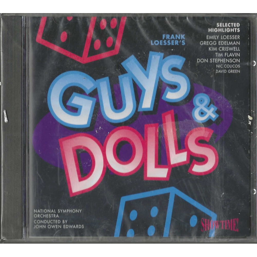 Loesser, Stephenson, Edwards CD Guys & Dolls / Showtime – SHOWCD034 Sigillato