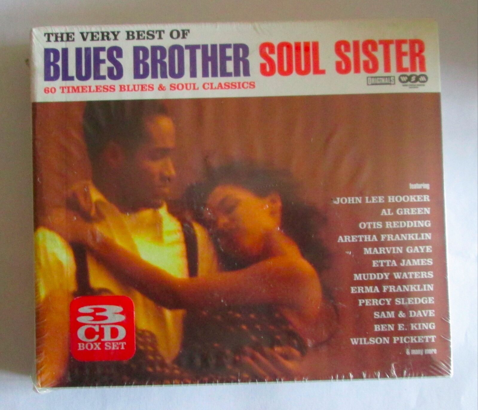 BLUES BROTHER - SOUL SISTER -  3  CD NUOVO E SIGILLATO -