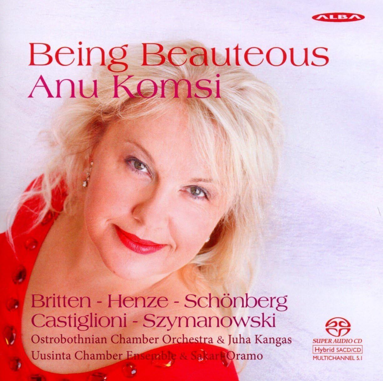 Anu Komsi Anu Komsi: Being Beauteous (CD) Album